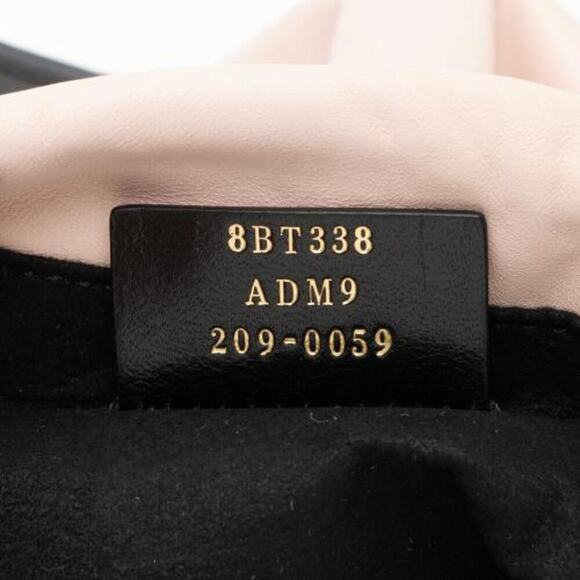 FENDI Nappa Leather Drawstring Medium Shoulder Bag pink - Picture 8 of 15